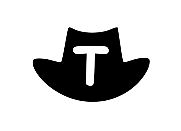 Cowboy Hat with Playful Mono: A Perfect Graphics Asset for Crafts