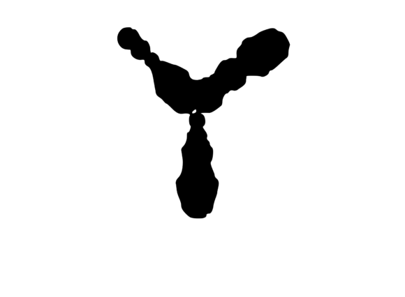 Ink Blot Stain Mono Letter Y: A Unique Graphics Asset for Crafts