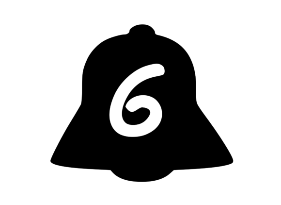 Musical Bell with Playful Mono 6: A Versatile Graphics Asset for Crafts