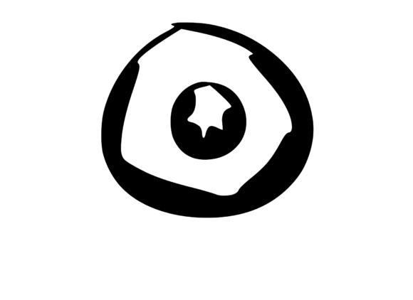 Rounded Fat Marker Pen Mono Letter O: A Versatile Graphics Asset for Crafts and Design